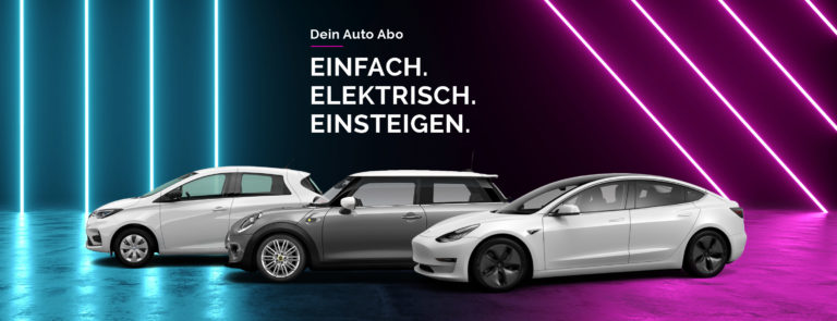 Cluno mit Tesla Nummer Eins Anbieter für E-Mobilität im All Inclusive Auto Abo